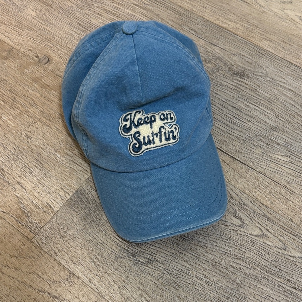 Blue 'Keep on Surfin' Cap